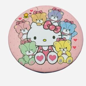 Cute Pink Hello Kitty and Bears Compact Double Sided Mirror